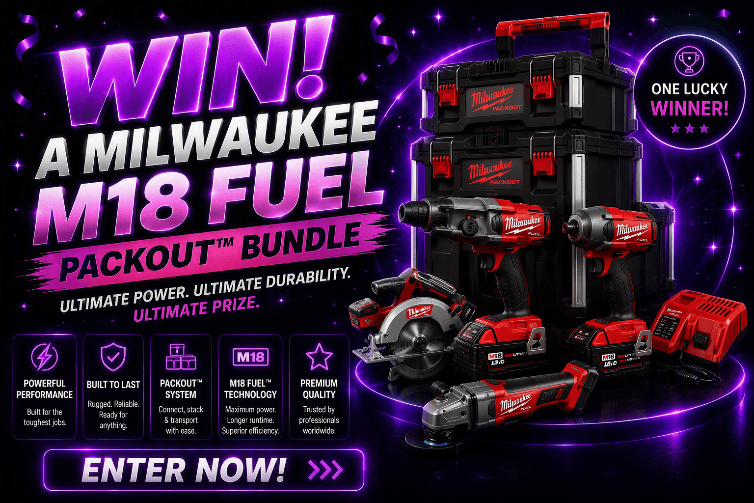 Milwaukee M18 Fuel Packout Bundle